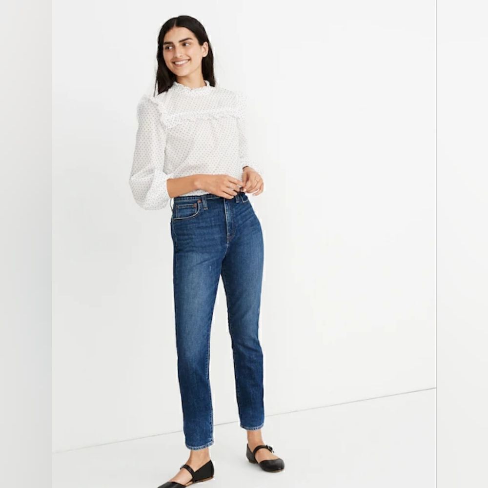 Madewell The High-Rise Slim Boyjean Jeans Size 25